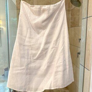 Dissh White Linen Mini Dress Size 6
